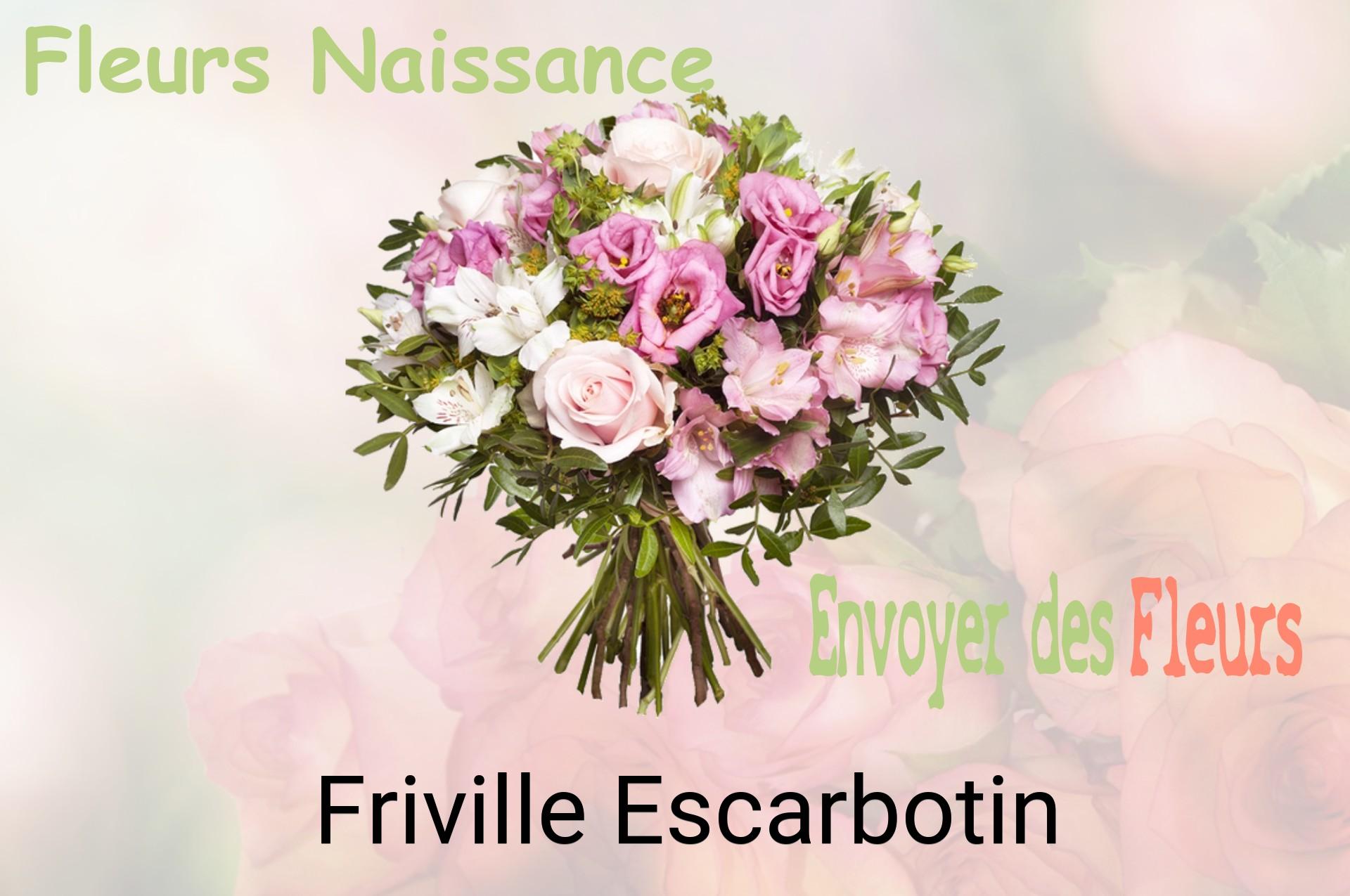 Bouquet de fleurs de naissance livré à Friville-Escarbotin
